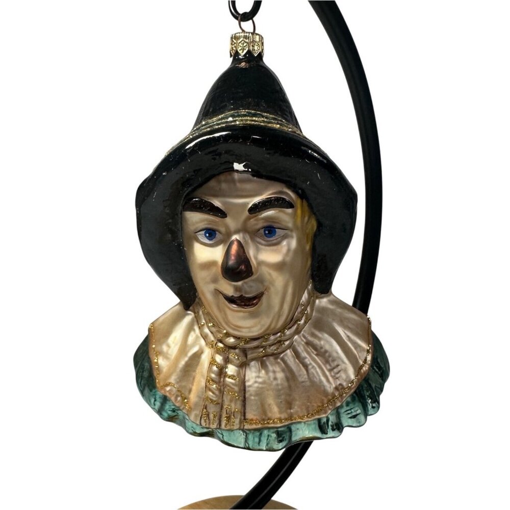 Vintage 1997 Kurt S. Adler Scarecrow Ornament Wizard Of Oz Collectors Guild
